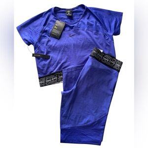 Nike Women's Blue Athletic Jumpsuit